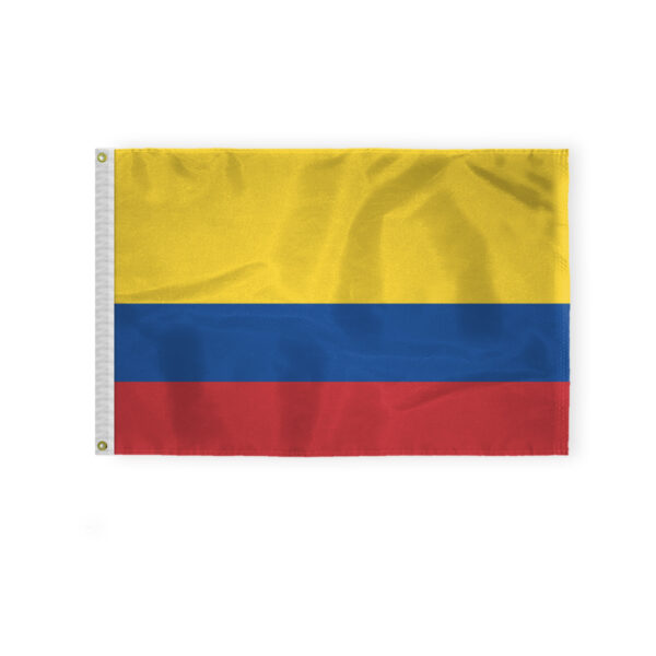 AGAS Colombia Flag - 2x3 ft - Printed Single Sided on 200D Nylon