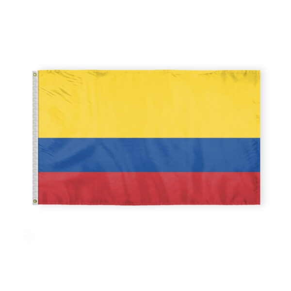 AGAS Colombia Flag - 3x5 ft - Printed Single Sided on Polyester