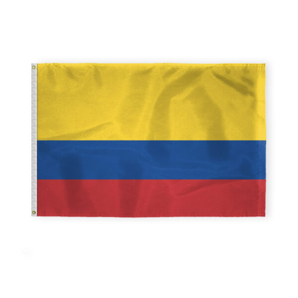 AGAS Colombia Flag - 4x6 ft - Printed Single Sided on 200D Nylon