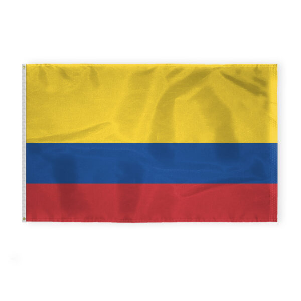 AGAS Colombia Flag - 5x8 ft - Printed Single Sided on 200D Nylon
