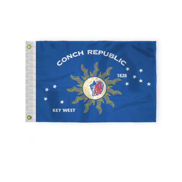 AGAS Conch Republic Nautical Flag 12x18 inch