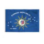 AGAS Conch Republic Flag 4x6 ft 200D Nylon