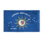 AGAS Conch Republic Flag 6x10 ft 200D Nylon