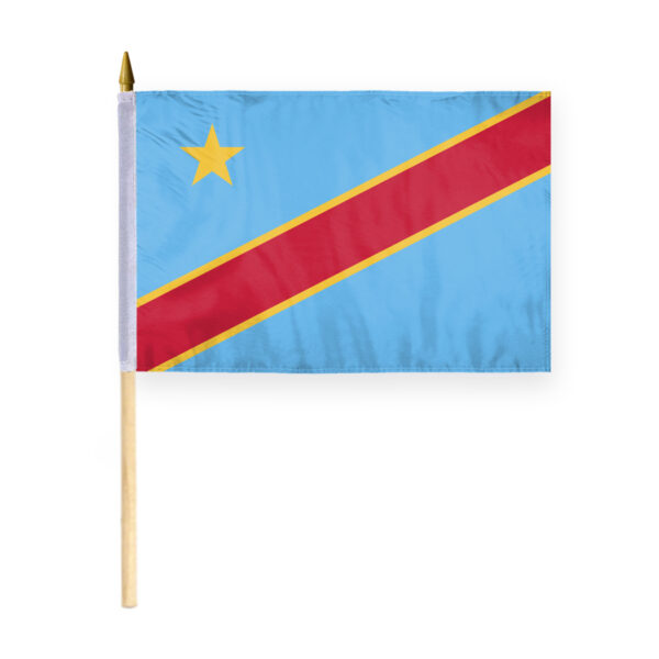 AGAS Democratic Republic of Congo Flag 12x18 inch
