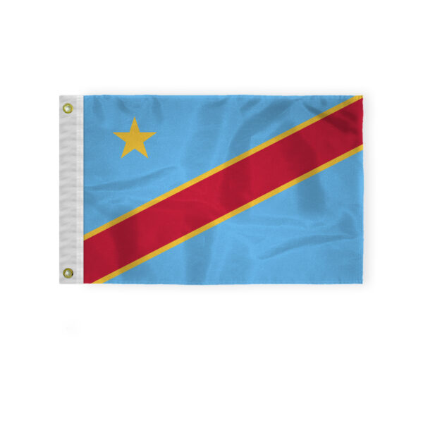 AGAS Democratic Republic of Congo Nautical Flag 12x18 inch
