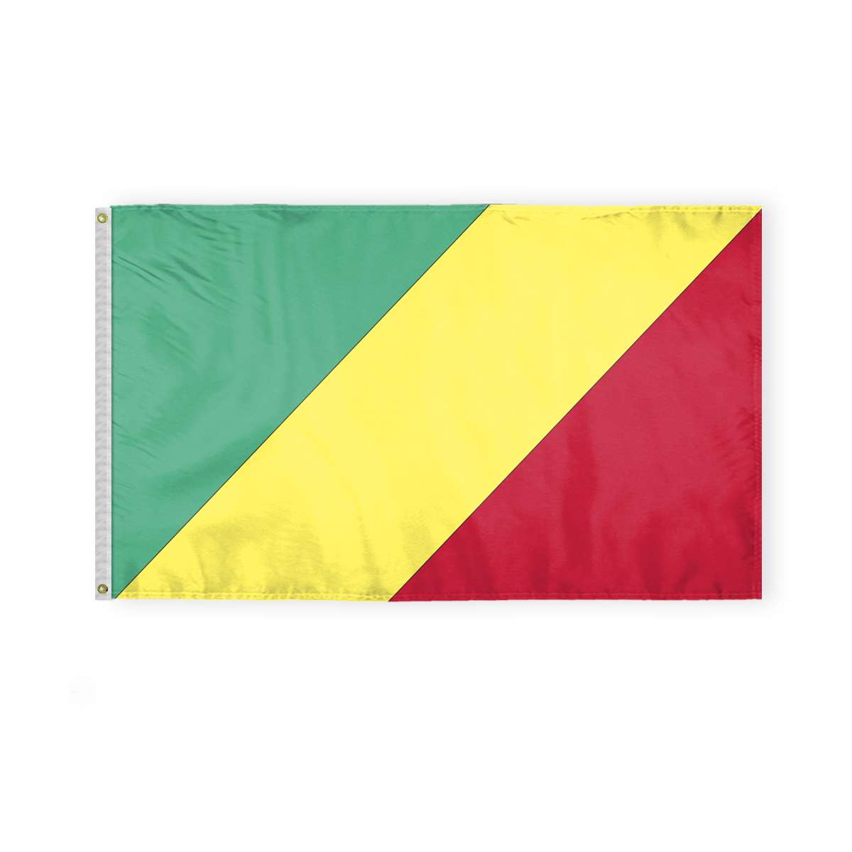 AGAS Republic of Congo Flag 3x5 ft Double AGAS Republic of Congo Flag 3x5 ft Double