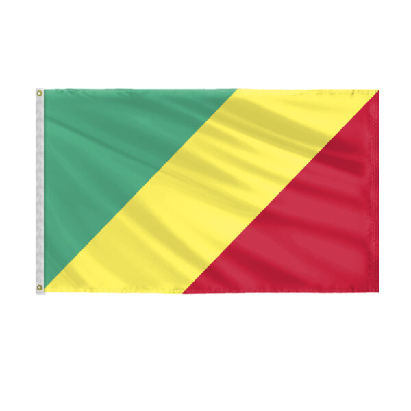 AGAS Republic of Congo Flag 3x5 ft 200D Nylon