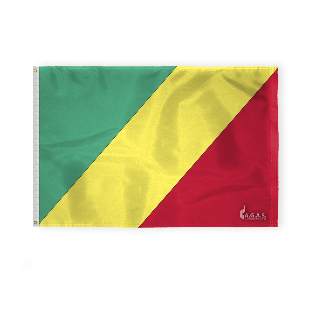 AGAS Republic of Congo Flag 4x6 inch