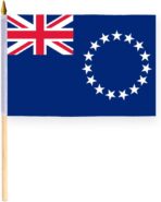 AGAS Cook Islands Flag 12x18 inch - 24"