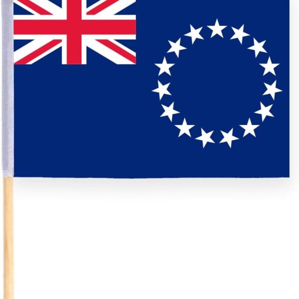 AGAS Cook Islands Flag 12x18 inch - 24"