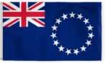 AGAS Cook Islands Flag 3x5 ft 200D Nylon