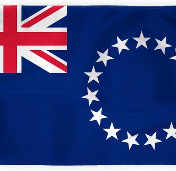 AGAS Cook Islands Flag 4x6 ft 200D