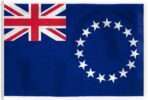 AGAS Cook Islands Flag 8x12 ft - Outdoor 200D Nylon