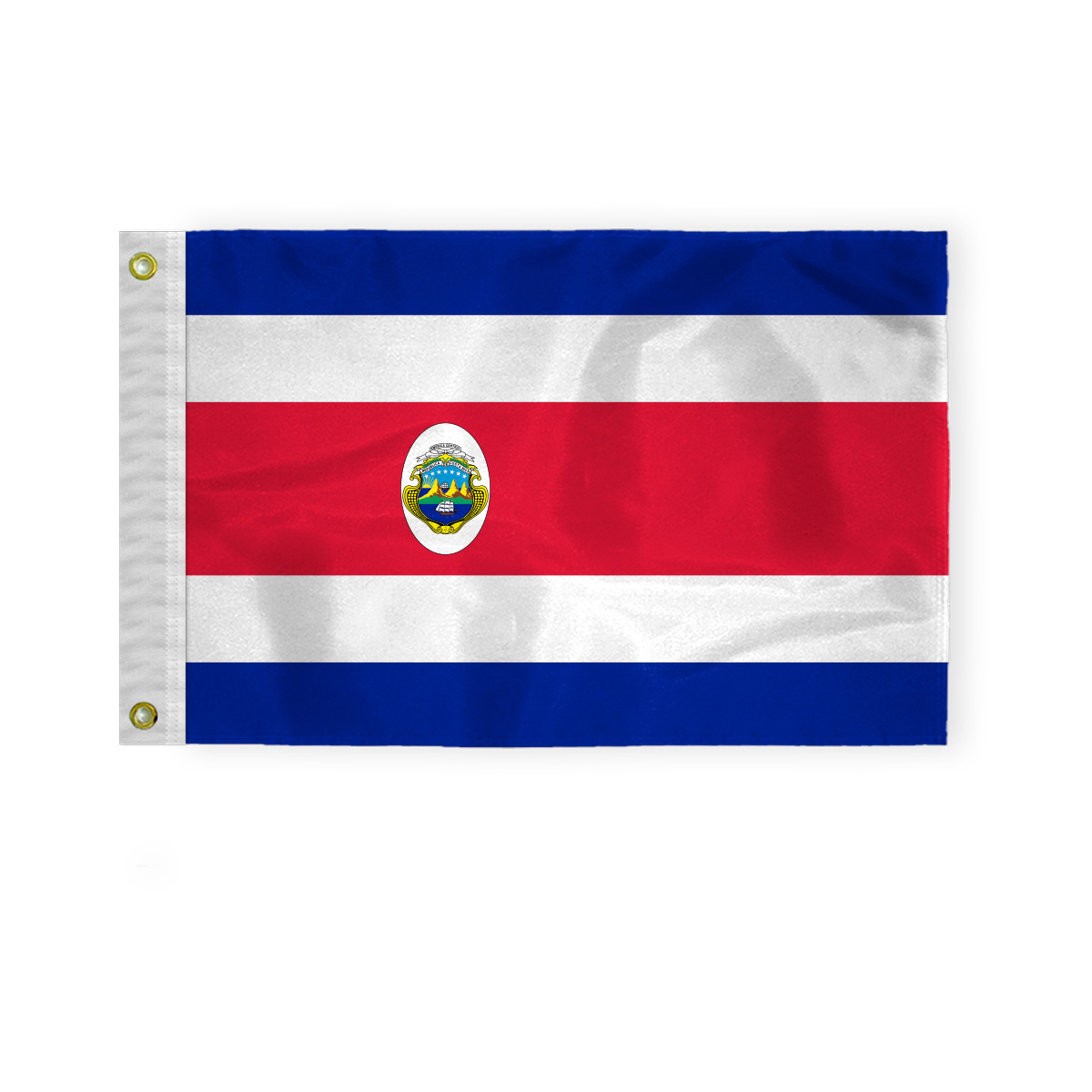 AGAS Costa Rica 12x18 inch Mini Costa Rica Flag 200D Nylon