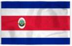 AGAS Costa Rica Flag 6x10 ft 200D Nylon
