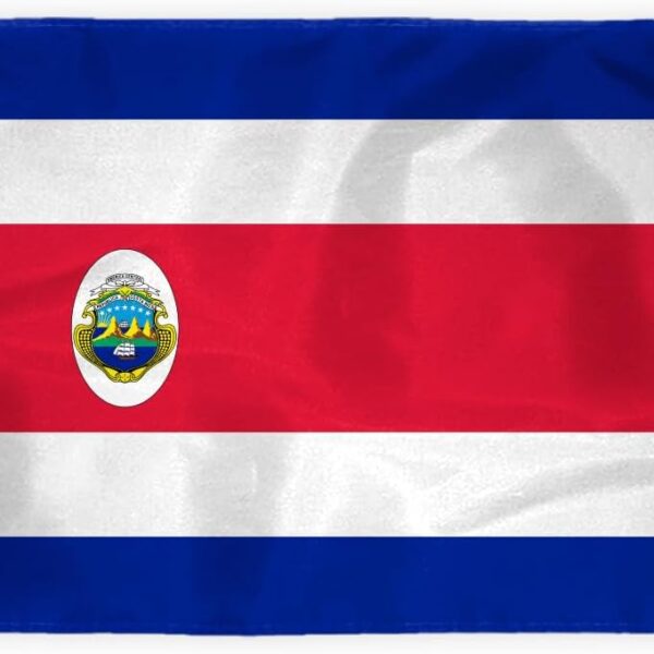 AGAS Costa Rica Flag 6x10 ft 200D Nylon