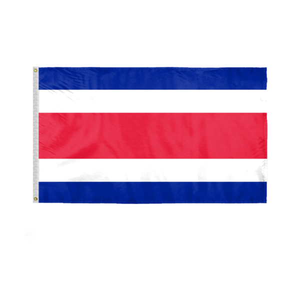 AGAS Costa Rica no Seal Flag 3x5 ft Polyester