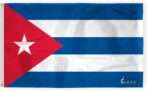 AGAS Cuba Flag - 3x5 ft - Printed Single Sided on 200D Nylon