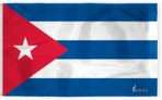 AGAS Cuba Flag - 6x10 ft -Printed Single Sided on 200D Nylon