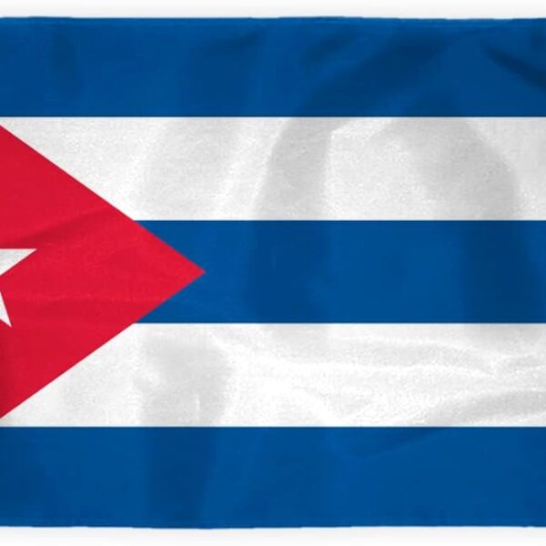 AGAS Cuba Flag - 6x10 ft -Printed Single Sided on 200D Nylon
