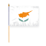 AGAS Small Cyprus Flag 12x18 inch
