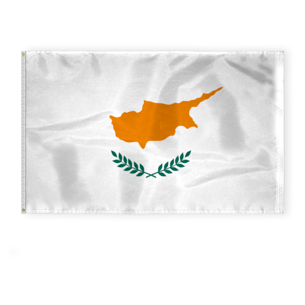 AGAS Cyprus Flag 4x6 ft 200D Nylon