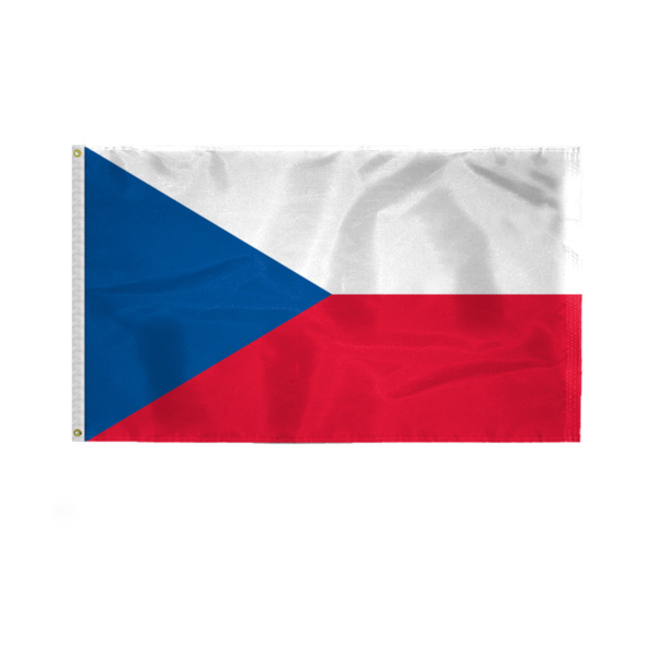 AGAS Czech Republic Czechia Flag 3x5 ft 200D Nylon