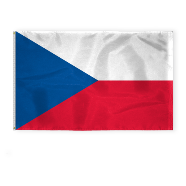 AGAS Czech Republic National Flag 5x8 ft 200D Nylon
