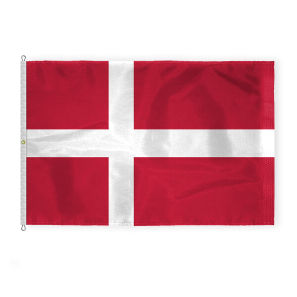 AGAS Denmark Flag 8x12 ft - Printed Single Sided on 200D Nylon