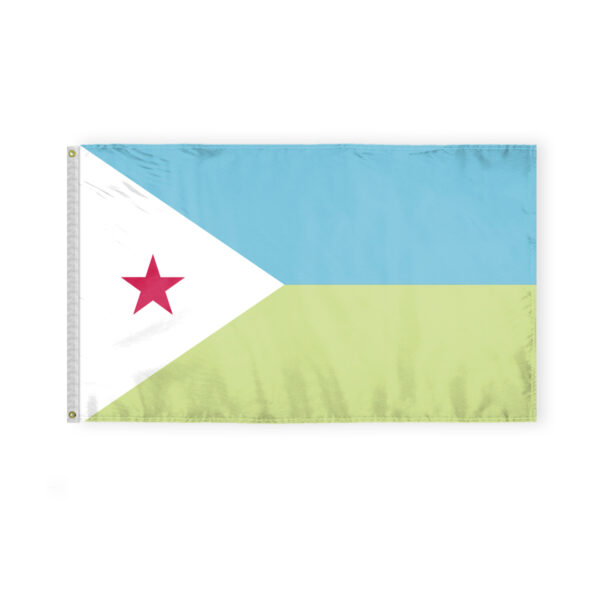 AGAS Djibouti Flag 3x5 ft