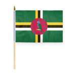 AGAS Dominica Flag 12x18 inch