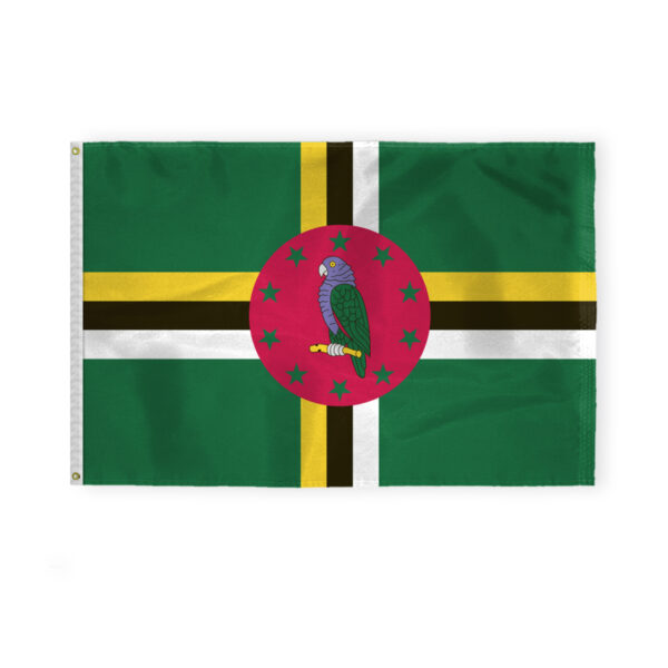 AGAS Dominica Flag 4x6 ft 200D Nylon