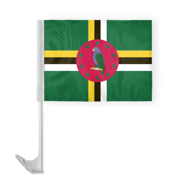 AGAS Dominica Car Flag 12x16 inch