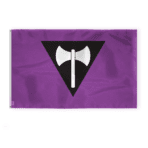 AGAS Lesbian Pride Flag 5x8 Ft - Double Sided Printed 200D Nylon