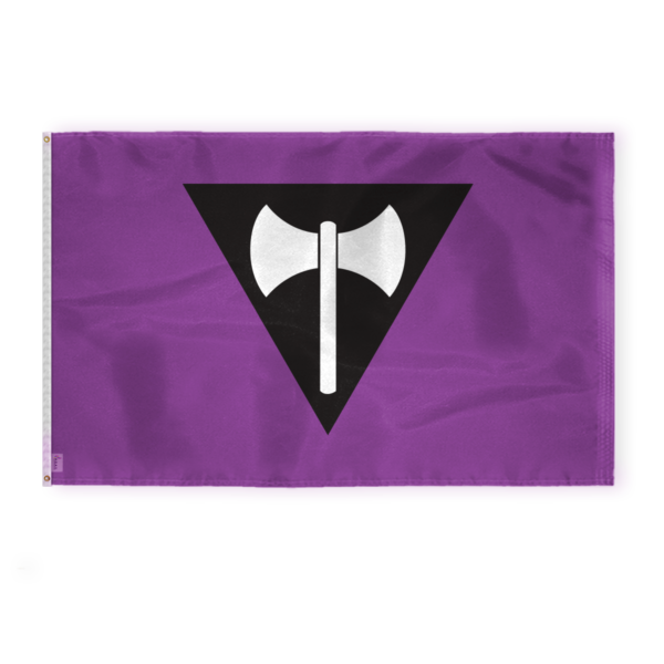 AGAS Lesbian Pride Flag 5x8 Ft - Double Sided Printed 200D Nylon