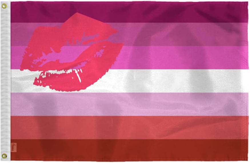 AGAS Lipstick Lesbian Pride Flag 2x3 Ft