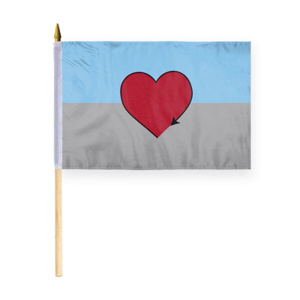 AGAS Mini Autosexual Pride Stick Flag 12x18 inch Flag