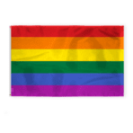 AGAS Rainbow Pride Flag 6 Stripes 4x6 ft