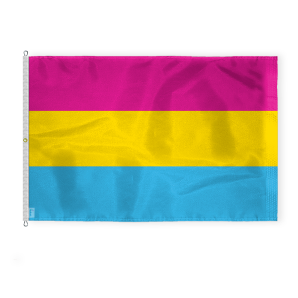AGAS Large Pansexual Pan Pride Flag 8x12 Ft