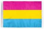 AGAS Pansexual Pan Pride Motorcycle Flag 6x9 inch