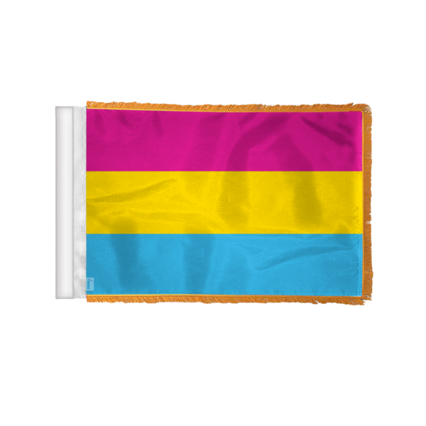 AGAS Pansexual Pride Antenna Aerial Flag For Cars