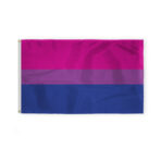 AGAS Bi Pride Flag 3x5 Ft - Double Sided Printed 200D Nylon