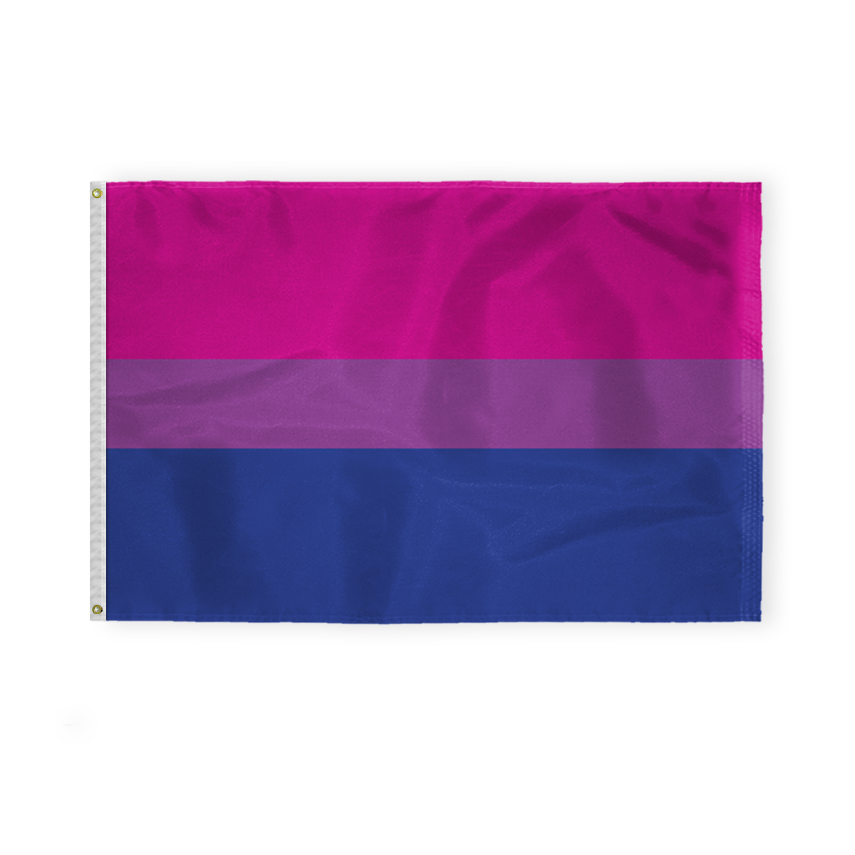 AGAS Bi Pride Flag 4x6 Ft - Double Sided Printed 200D Nylon