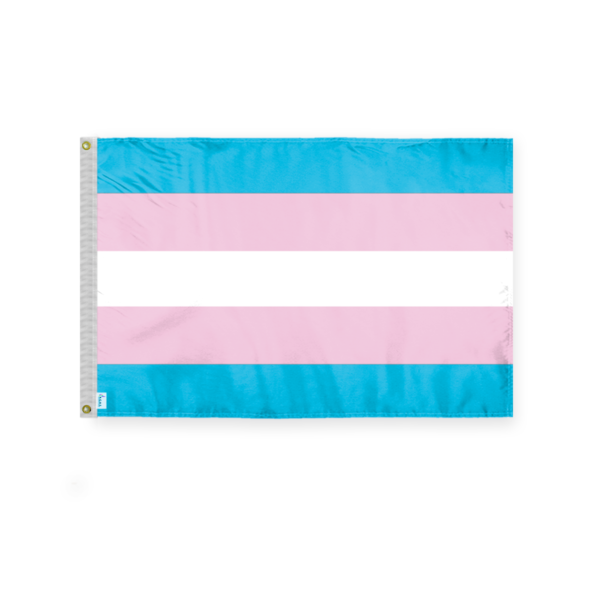 AGAS Transgender Trans Pride Flag 3x5 Ft - Double Sided Polyester