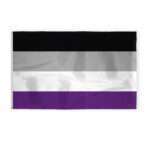 Asexual Pride Flag 5x8 Ft