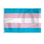 AGAS Large Transgender Pride Flag 10x15 Ft - Double Sided Printed 200D Nylon