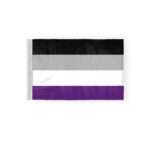 Asexual Pride Motorcycle Flag 6x9 inch