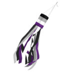 AGAS Asexual Pride Windsock 6 Stripes - 60 inch Long