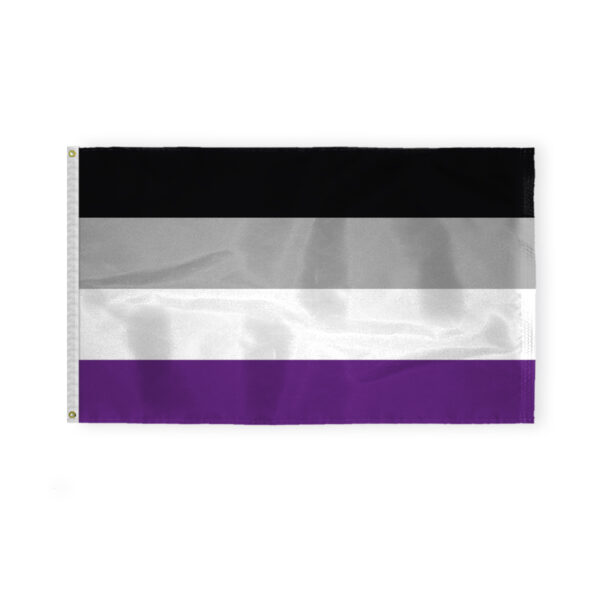 AGAS Asexual Pride Flag 3x5 Ft - Double Sided Printed 200D Nylon
