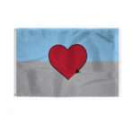 Autosexual Demi Pride Flag 4x6 Ft